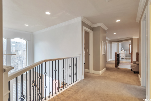 Upstairs Hall /Family Overlook