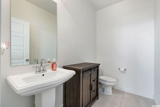 Half Bath on Main Floor