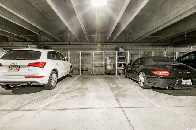 one stall covered secured parking