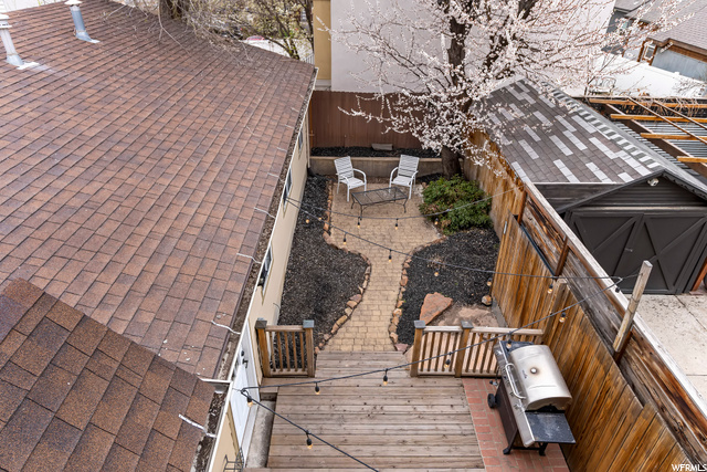 Private Deck and Patio Area