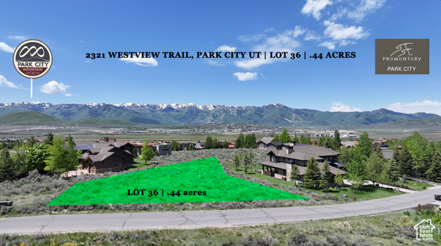 2321 Westview Trail, Park City UT | LOT 36 | .44 acres