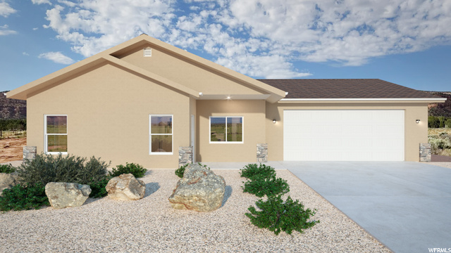 Architectural Rendering, landscaping not included in listing price.