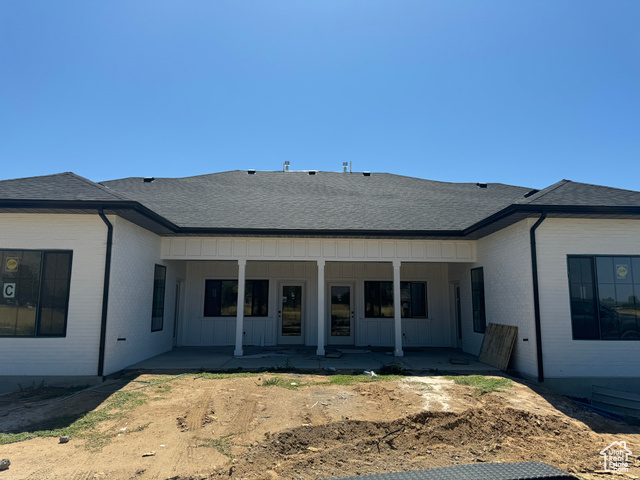 View of rear view of house