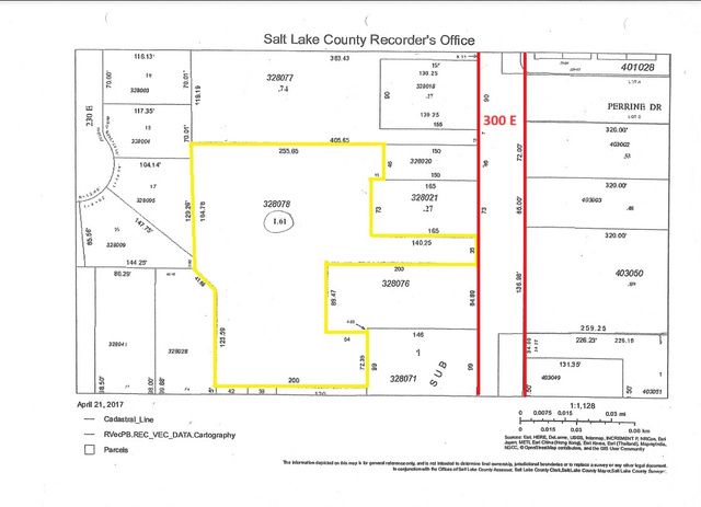 6766 S 300 E, Midvale, Utah 84047, ,Land,Residential,6766 S 300 E,1980249