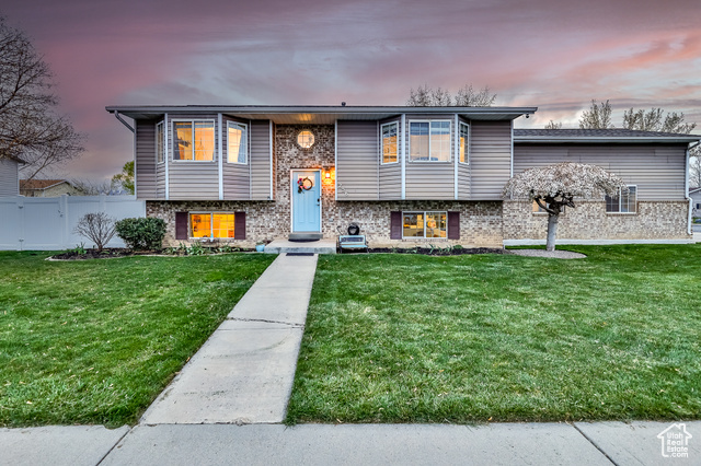 Check out this amazing, well-maintained, improved home, minutes from dozens of restaurants, stores, and entertainment. With quick access to the I-15, this Home on a quiet street is just 10 minutes from the heart of Silicon Slopes and a few minutes to the AF Front Runner station for easy commuting. This home boasts amazing storage above the garage, an RV pad, a brand-new roof, a wide corner lot, and a swing set. The garage has an electrical panel for extra outlets including a 220 V already wired in for an EV. The kitchen has been modernized with quartz countertops, a great pantry, and additional cabinet storage. Enjoy a newly renovated bathroom with a soaker tub. There are also smart light switches and locks throughout the home. The basement is already set up as an in-home preschool and would also be a great multipurpose room. The backyard includes playground equipment and a hot and cold water faucet for water parties. Square footage figures are provided as a courtesy estimate only. The buyer is advised to obtain an independent measurement.