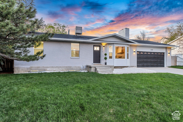Nestled in the heart of Sandy, UT - THE most desirable neighborhood in the fastest growing city in the country - this completely remodeled late-century rambler is the ideal home for anyone who desires space, style, accessibility, and even further possibility. Featuring a modern open-floor plan, you'll be immediately welcomed by an entirely renovated and up-to-date living space; starting with wall-to-wall Luxury Vinyl Plank and proceeding from that with a one-of-a-kind railing into a brand-new kitchen with quartz countertops, custom backsplash, plenty of cabinet space, and appliances that YOU'll be the first to use! All THREE bathrooms have been remodeled as well with new tile and glass surrounds along with "floating" European vanities boasting two faucets apiece. No waiting in for anyone in the mornings! New carpet throughout the fully finished basement, which includes a laundry room as big as a whole sixth bedroom! New fixtures throughout; electric AND water. Fresh paint inside and out! No expense was spared during the process of bringing this HOME to the 21st century. Less than 30 minutes from any of Utah's premier, world renown ski-resorts and the endless hiking, biking, climbing adventures to accompany the canyons they occupy, as well as a litany of trails and parks even more nearby, you will never run out of recreational opportunities in the area. Not to mention surface roads only to see your favorite MLS team! Or any of the amenities that come with living in such an already robust, yet still developing area of the Salt Lake valley. And if you don't feel like leaving your property, the yard is amongst the biggest in the whole area, already way big enough for a serious game of catch but also with plenty of room to add-on! RV parking? Tiny home?  Swimming pool? No problem! Buyer and buyer agent to verify all information.  Owner/agent.