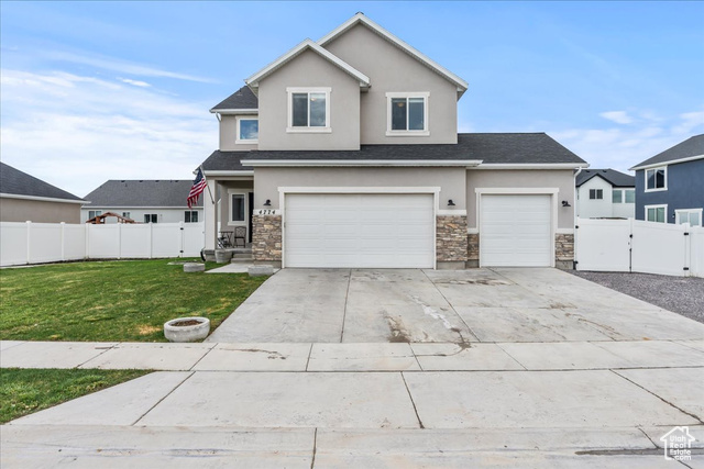 Beautiful 3 car garage home with RV parking in desirable Sage Park Neighborhood. Open concept kitchen with white cabinets, quartz countertops and a walk-in pantry. New paint and carpet. No front yard neighbors close to the rodeo grounds. Reverse Osmosis, water softener and a tankless water heater included!