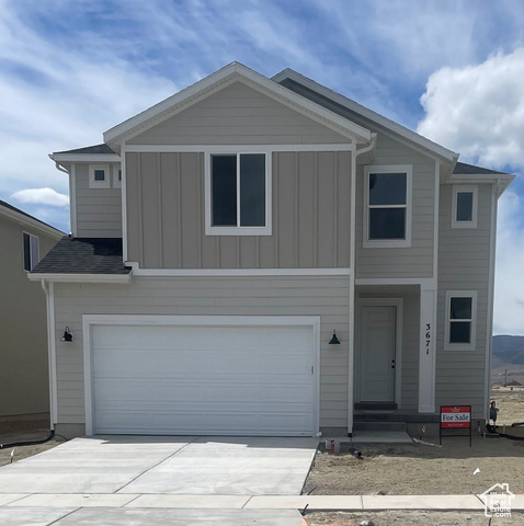 Quartz countertops--Painted cabinets--42" upper cabinets--laminate on entire main floor--separate tub and shower in master bath--front yard landscaping included--$10,000 for closing costs, rate buy-down or price reduction.