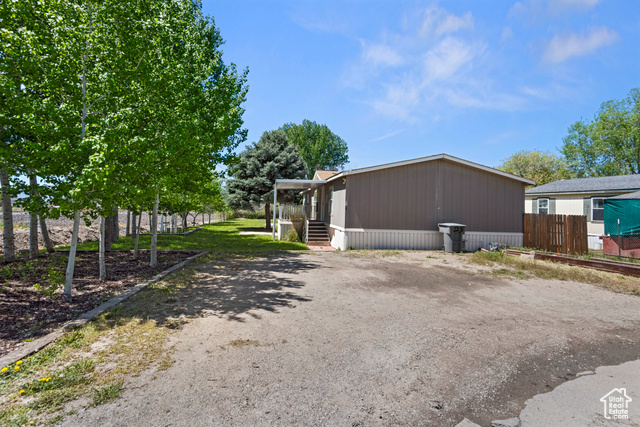 If you're looking for an affordable home, with a cheap lot rent that has been meticulously kept, your search ends now! This beautiful manufactured home is conveniently located in Lindon near everything Utah County has to offer. With a low lot rent, and a quiet community, this home is a must see! Schedule a tour today!