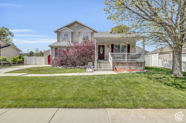 **3.5% VA ASSUMABLE LOAN - Do not have to be a Veteran to qualify** This adorable well-cared for home sits on over a 1/4 acre lot, close to I-15 and Bangerter Hwy. Nestled next to a quaint park in a beautiful established neighborhood with mature trees and no backyard neighbors. This home is a must see! New water heater, furnace, a/c unit and roof, remodeled bathrooms, carpet and much more! Plenty of storage and multiple living areas really makes this home feel spacious and open. Contact agent for more details.