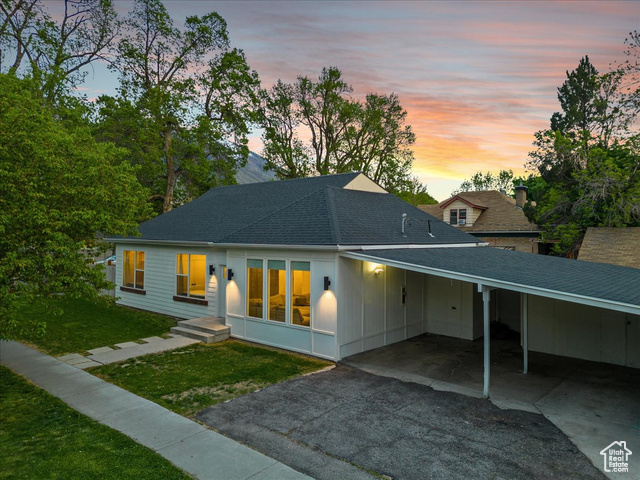 *Open House on 5/18 from 10-12pm. Gorgeous, fully renovated home across the street from BYU, and minutes from downtown Provo! This home has a beautiful, modern yet classic design with waterfall countertops, an open floor plan, tons of natural light, and mountain views from the backyard. Endless possibilities await in this versatile property, offering an ideal opportunity for student rentals and beyond. Beds currently in the home are included in sale.