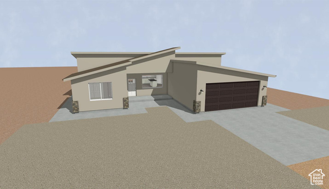 Exterior Rendering of Main Home