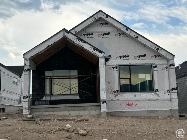 View of property under construction