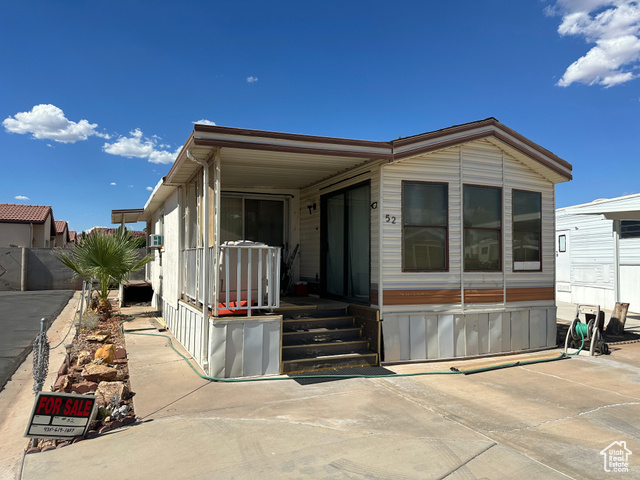 1225 N DIXIE DOWNS RD #52, St. George, Utah 84770, 1 Bedroom Bedrooms, ,1 BathroomBathrooms,Residential,Mobile Home,1225 N DIXIE DOWNS RD #52,2008109