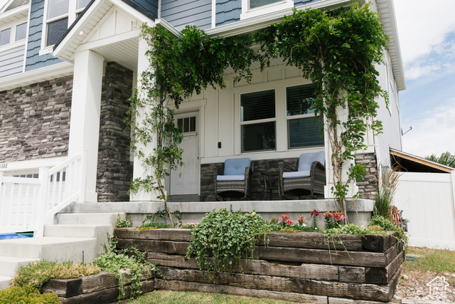 View of entrance to property