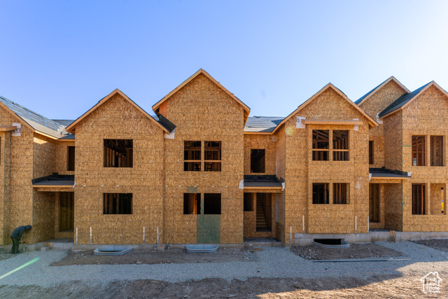 View of property in mid-construction