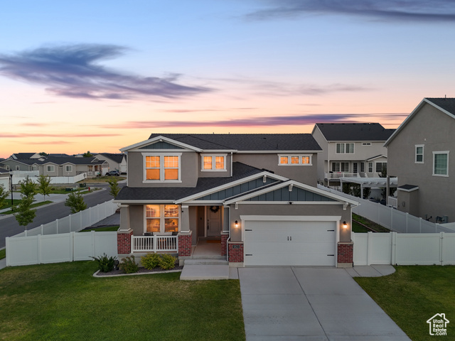 View of front of the house