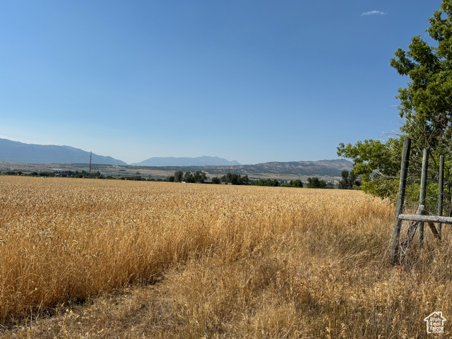 View of mountain feature featuring a rural view