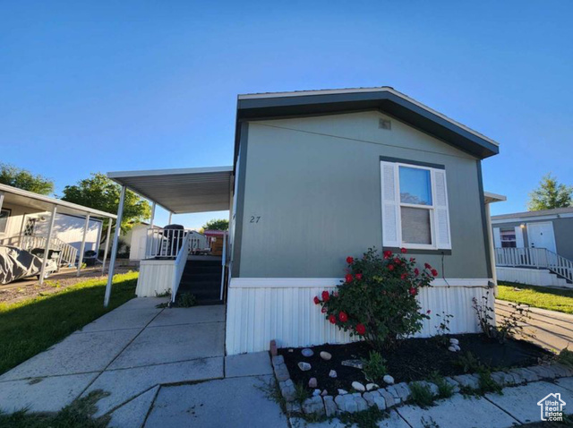 1450 N WASHINGTON BLVD, Ogden, Utah 84404, 3 Bedrooms Bedrooms, ,2 BathroomsBathrooms,Residential,Mobile Home,1450 N WASHINGTON BLVD,2018100