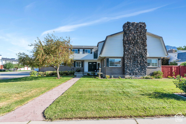 Discover this beautiful and spacious home nestled in a desirable Orem neighborhood! This residence offers a luxurious master suite complete with a sitting area, office, craft room, and a walk-in closet. All bedrooms and living spaces are generously sized, ensuring comfort for everyone. The recently renovated kitchen boasts modern cabinets, stunning granite countertops, a roomy dining area, and pantry. For more formal occasions, there's a separate dining room. Enjoy the cozy ambiance of fireplaces located on all levels of the home. Storage space is plentiful throughout the property. The fully fenced backyard is perfect for outdoor gatherings, featuring a nice deck that's ideal for entertaining or relaxation. Additional features include an oversized two-car garage, providing ample space for vehicles and storage. Come see this fantastic home today! Square footage figures are provided as a courtesy estimate only and were obtained from county records. Buyers are encouraged to obtain an independent measurement. Buyer/broker to verify all information.