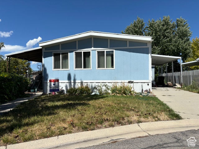 209 E JORDAN VIEW CIR #52, Sandy, Utah 84070, 3 Bedrooms Bedrooms, ,2 BathroomsBathrooms,Residential,Mobile Home,209 E JORDAN VIEW CIR #52,2018454