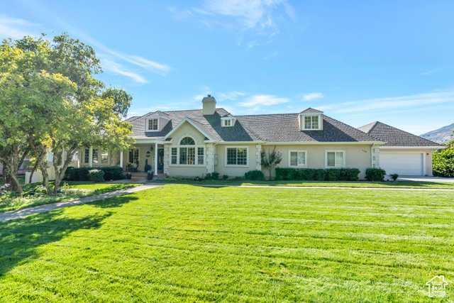 beautiful home with yard and trees!