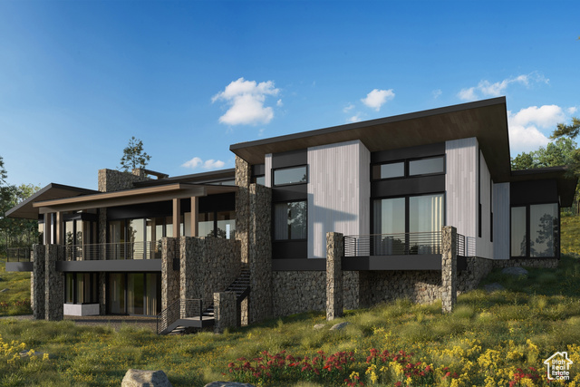 Exterior Rendering - Back