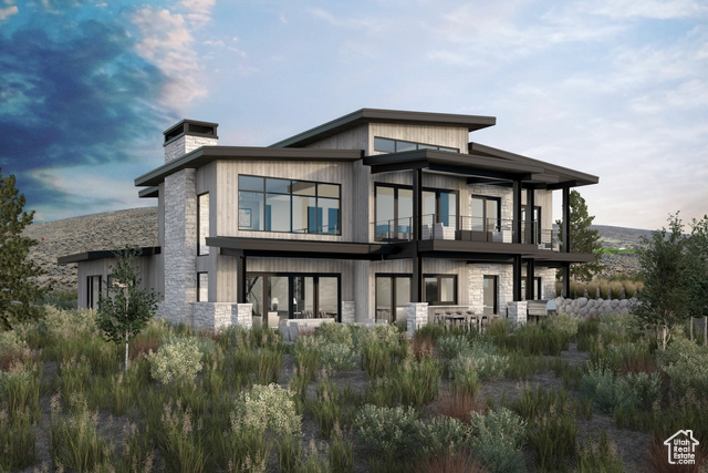 Exterior Rendering - Back