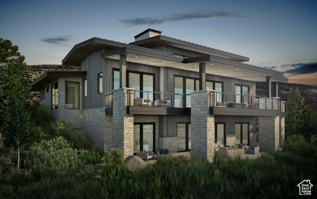 Exterior Rendering - Back