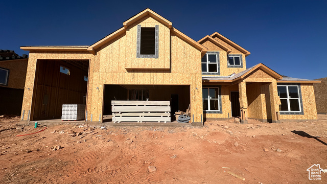 View of property in mid-construction