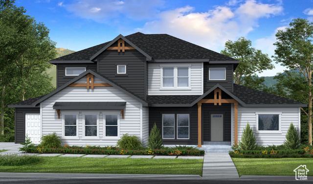 Sterling Craftsmen exterior rendering - COLORS will vary