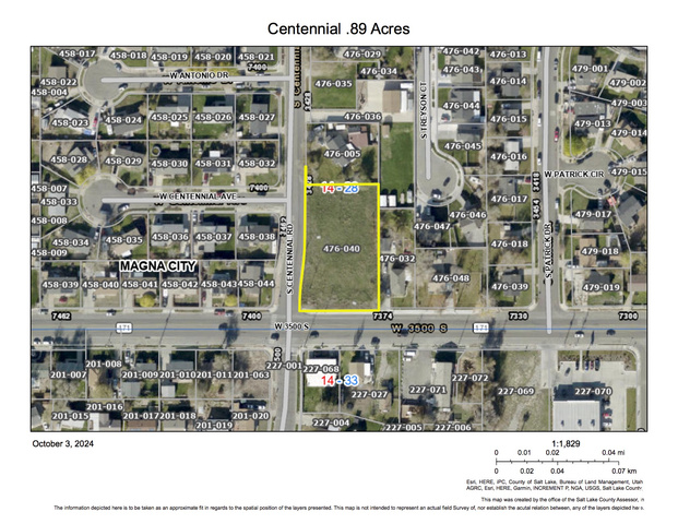 7382 W 3500 S, Magna, Utah 84044, ,Land,Multi Family,7382 W 3500 S,2027047