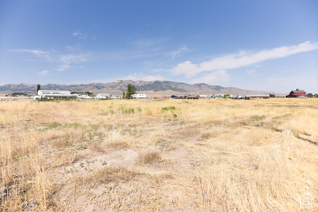 Mountain view with a rural view