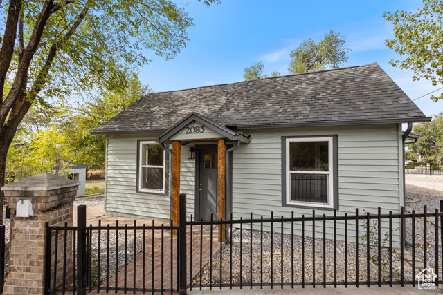 View of bungalow-style house