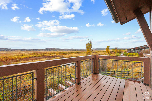 Deck view over Swaner Nature Preserve