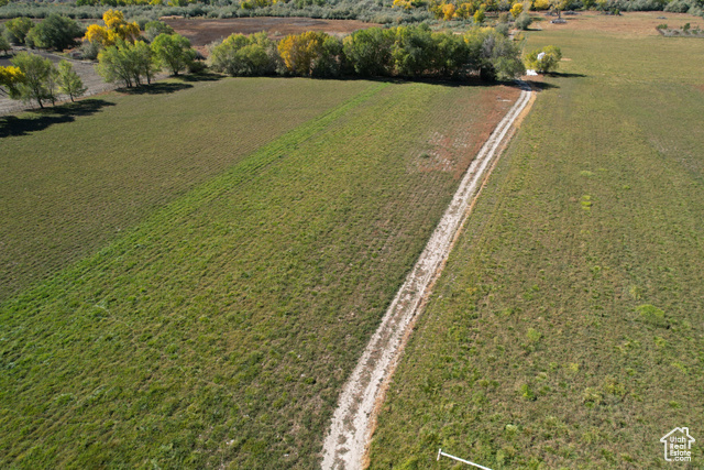 Drone / aerial view featuring a rural view