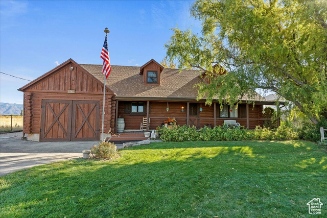 Beautiful log home