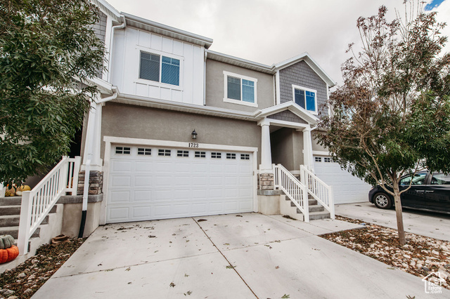 This townhome has not only been upgraded but has a much coveted backyard and greenspace! Whether you plan on living in this amazing townhome or are buying it as a rental, this is a must see! Current residents are renting and can either stay as a great renter or move out so you can move in.   It's minutes away from the heart of Silicon Slopes, allowing commuters fast access to the I-15 corridor, the new Primary Childrens hospital, close proximity to Thanksgiving Point, The Outlets at Traverse Mountain, and a tons of other restaurants and stores. Besides the amazing location, this family-friendly community boasts tons of amenities, such as a pool, clubhouse, a fitness center, pickleball playgrounds, picnic areas, and sports courts. Upgrades include: Quartz countertops, gas range, 9' ceilings with additional vaulted area, separate bath/shower in main bedroom, nickle fixtures instead of chrome, adult height sinks and double sinks in main bedroom, tankless waterheater... and the list goes on!