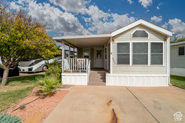 Front of the house