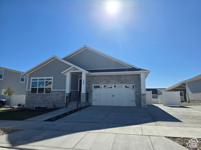 This is our beautiful Betsy floorplan in our  stunning 55+ Haven community here in South Jordan! This open floorplan features (approx.) 10' main floor ceilings with a beautiful vaulted kitchen/family room* Spacious master bedroom with a vaulted ceiling & walk-in-closet. Master bathroom features a no-step shower with euro glass, adult height vanity w/double sinks and a separate water closet*Standard features include: Granite counters, 2-tone paint, LVP & tile flooring, maple cabinetry, ss appliances, fully landscaped & fenced yard and more* HOA dues are $115/month and include: mowing front and backyard, snow removal on the driveway & sidewalks and the amenities; clubhouse w/gym, kitchen, gathering space, pool, hot tub and pickleball court* Highly desired location near tons of shopping, restaurants, Costco, hospitals, banks and more. By appointment only. Note pictures are for reference only and do not reflect features of this home .  This home is to be built , buyer still has the opportunity to select options.