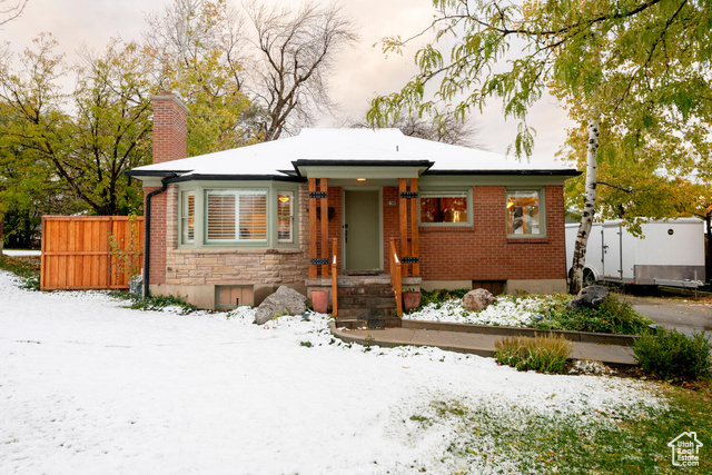 View of bungalow