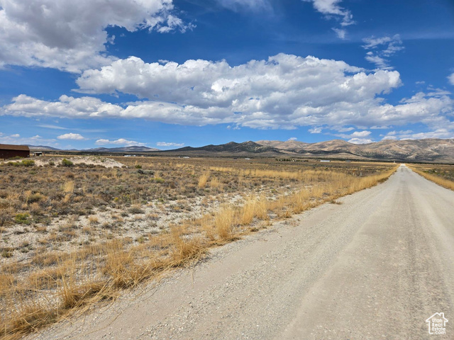 View of road featuring a mountain view