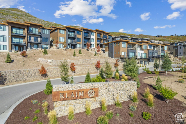 Exterior space featuring a mountain view