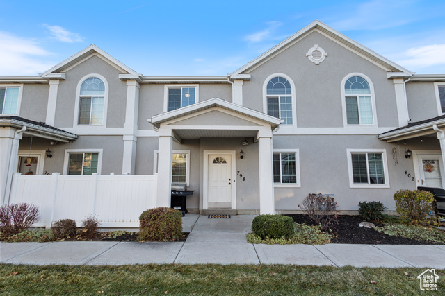 View of townhome / multi-family property