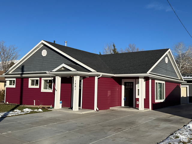 View of ranch-style house