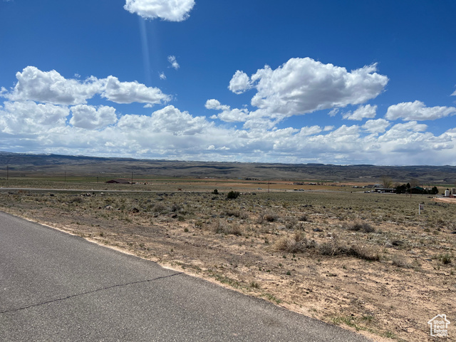 Mountain view with a rural view