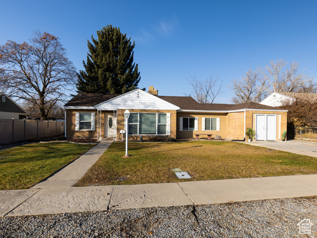 Updated and Charming 4 bedroom 1 bath  American Fork home ready for a new owner ! This home features solid brick construction , dual pane windows , new roof , updated HVAC and hot water heater, granite countertops , stainless steel appliances , laminate wood flooring and a remodeled bathroom . The back yard is fenced and oversized with Mature trees and nice Patio area. Don't miss this great home  !