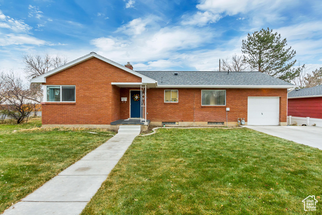 Welcome to 184 E 800 S in Springville, UT! This beautifully updated home offers a new roof, water main, sewer main, driveway, and walkway (all 2023). A new electrical box was installed in 2020. The water heater is just 5 years old. Inside, you'll find granite countertops in the kitchen and bathroom, stylish LVP flooring, ceiling fans, and mostly new windows that bring in plenty of natural light. The cozy fireplace adds warmth, and RV parking provides extra convenience.  The backyard is a dream with mature concord grapevines, two apple trees, and a large shed for storage. Enjoy relaxing on the covered patio or soaking up sunlight through the huge back windows. The front yard features new flowerbed curbing, adding charm and curb appeal. Conveniently located within walking distance to elementary school. Don't miss the chance to own this move-in ready gem in a fantastic location. Schedule your showing today!