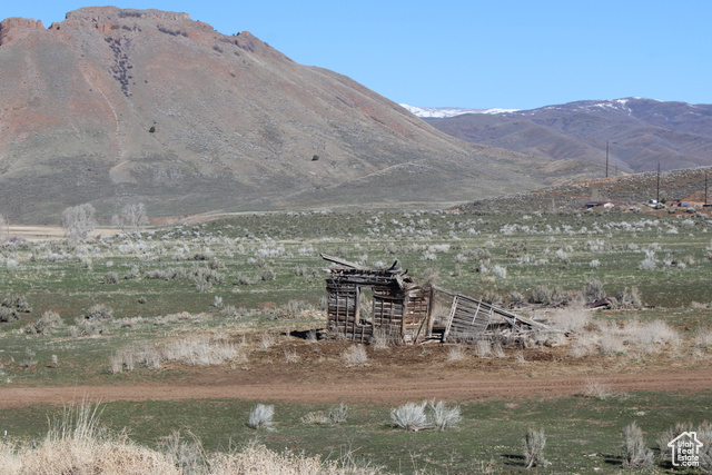 View of mountain feature featuring a rural view