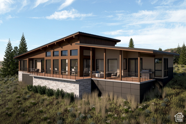 Exterior Rendering - Back